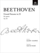 Book cover of: Grand Sonata in D, Op. 28