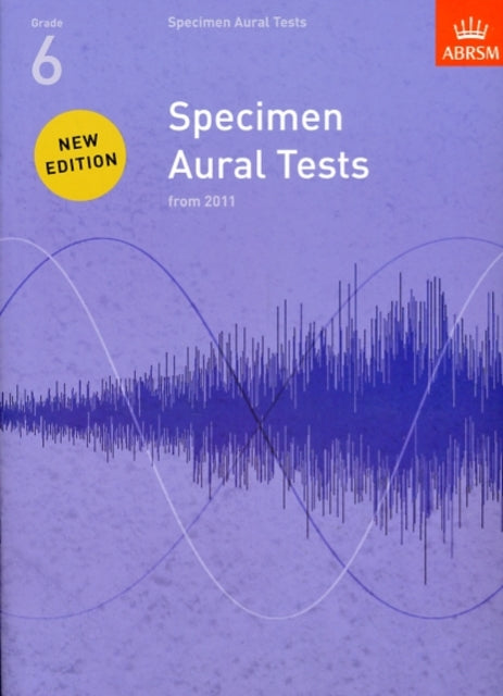 Book cover of: Specimen Aural Tests, Grade 6