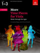 Book cover of: More Time Pieces for Viola, Volume 1