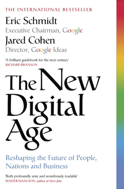 Book cover of: New Digital Age. By: Jared Cohen Eric Schmidt