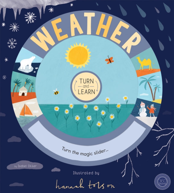 Book cover of: Turn and Learn: Weather. By: Isabel Otter