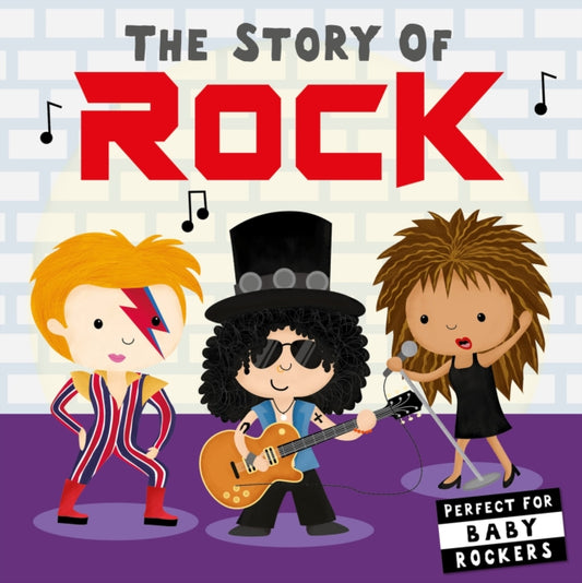Book cover of: The Story of Rock. By: Lindsey Sagar