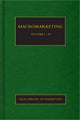 Book cover of: Macromarketing. By: Mark Tadajewski