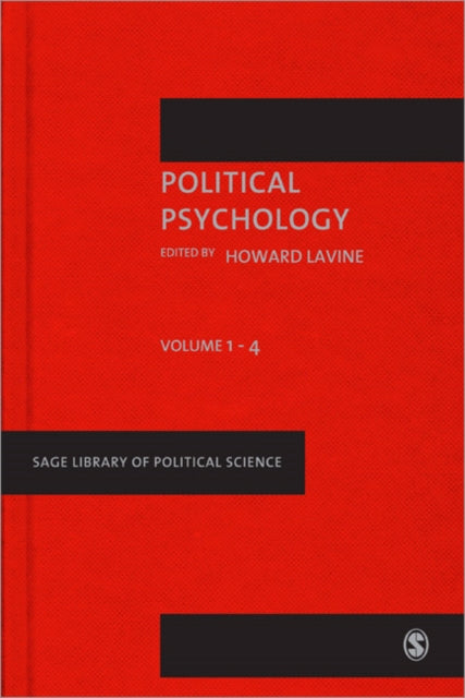 Book cover of: Political Psychology. By: Howard Lavine