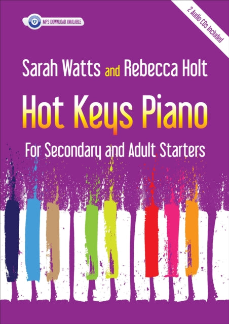 Book cover of: Hot Keys Piano for Secondary and Adult Starters
