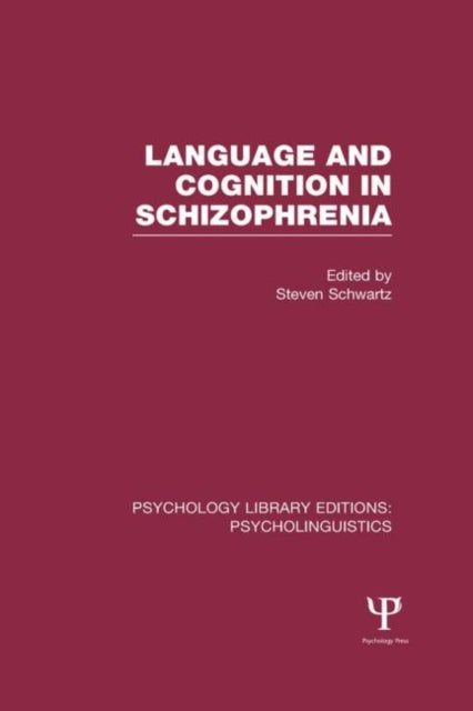Book cover of: Psychology Library Editions: Psycholinguistics