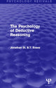 Book cover of: Psychology of Deductive Reasoning. By: Jonathan St B. T. Evans