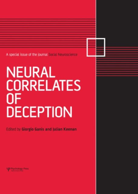 Book cover of: Neural Correlates of Deception
