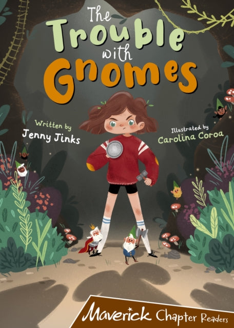 Book cover of: Trouble with Gnomes. By: Jenny Jinks