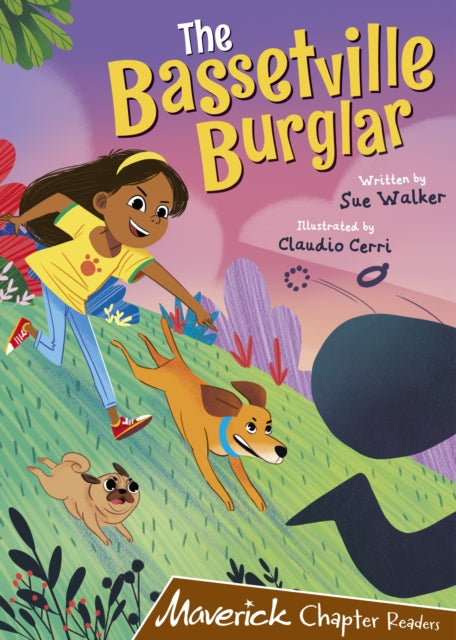 Book cover of: Bassetville Burglar. By: Sue Walker; Claudio Cerri