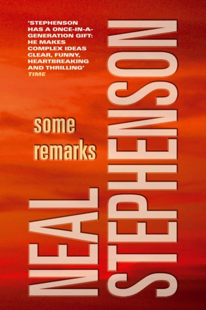 Book cover of: Some Remarks. By: Neal Stephenson