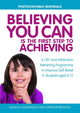 Book cover of: Believing You Can is the First Step to Achieving. By: Christopher Boyle