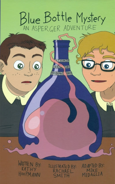 Book cover of: Blue Bottle Mystery - The Graphic Novel. By: Kathy Hoopmann