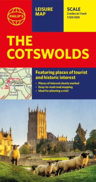 Book cover of: Philip's The Cotswolds. By: Philip's Maps