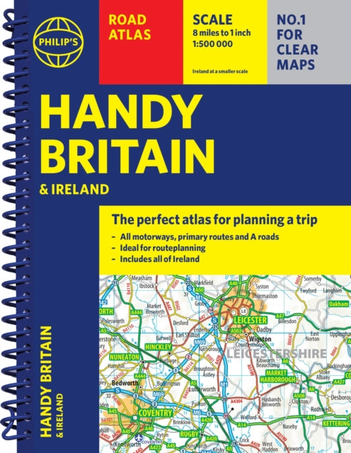 Book cover of: Philip's Handy Atlas Britain. By: Philip's Maps