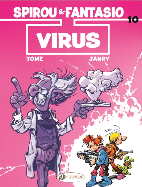 Book cover of: Spirou & Fantasio 10 - Virus. By: Tome