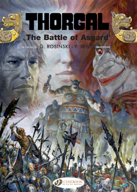 Book cover of: Thorgal Vol. 24: The Battle of Asgard. By: Y. Sente