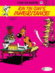 Book cover of: Lucky Luke Vol. 75: Rin Tin Can's Inheritance. By: René Goscinny