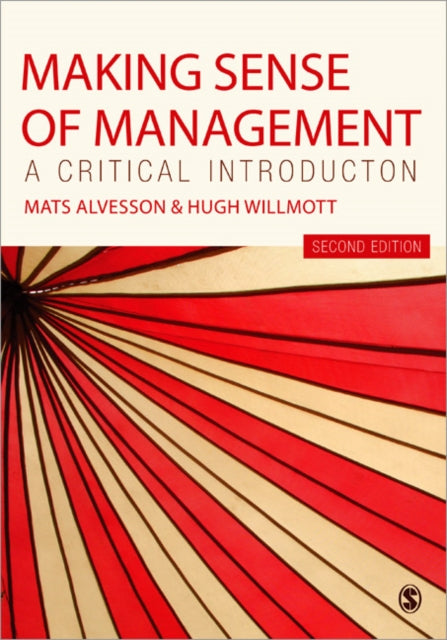 Book cover of: Making Sense of Management. By: Mats Alvesson