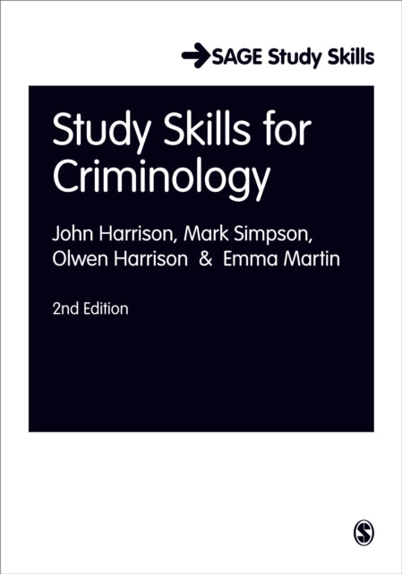 Book cover of: Study Skills for Criminology. By: Harrison, John