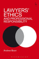 Book cover of: Lawyers’ Ethics and Professional Responsibility. By: Andrew Boon