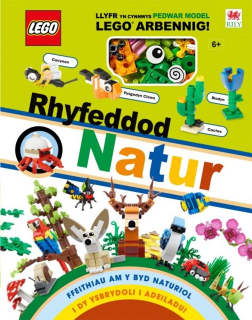 Book cover of: Cyfres Lego: Lego Rhyfeddod Natur. By: Rona Skene