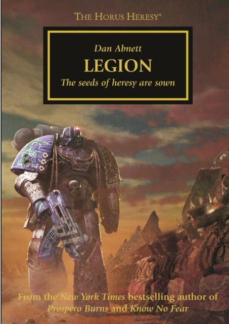 Book cover of: Legion. By: Dan Abnett