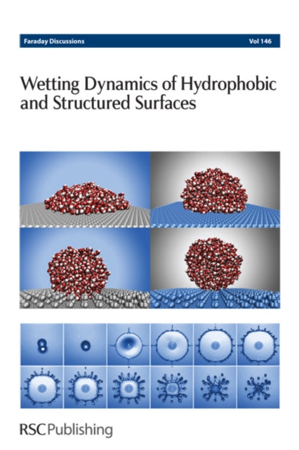 Book cover of: Wetting Dynamics of Hydrophobic and Structured Surfaces. By: Hugo K. Christenson