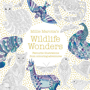 Millie Marotta's Wildlife Wonders, featuring illustrations from colouring adventures