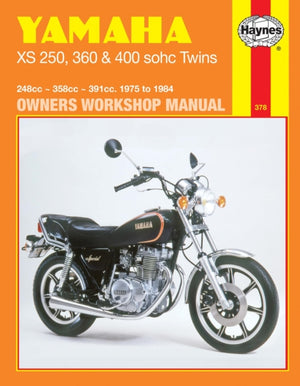 Yamaha XS250, 360 ja 400 sohc Twinid (75-84) Haynesi remondikäsiraamat