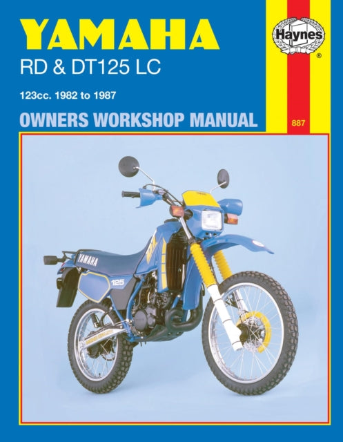Book cover of: Yamaha RD & DT125LC (82 - 87) Haynes Repair Manual. By: Churchill, Jeremy.