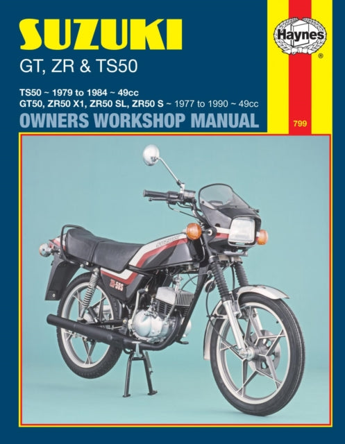 Suzuki GT, ZR ja TS50 (77-90) Haynesi remondikäsiraamat