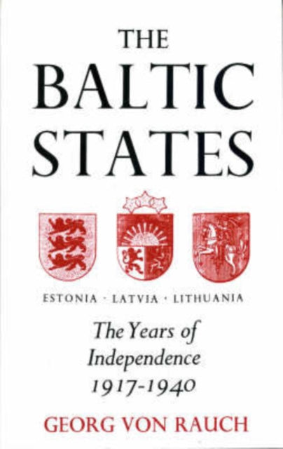 Book cover of: Baltic States. By: Georg Von Rauch