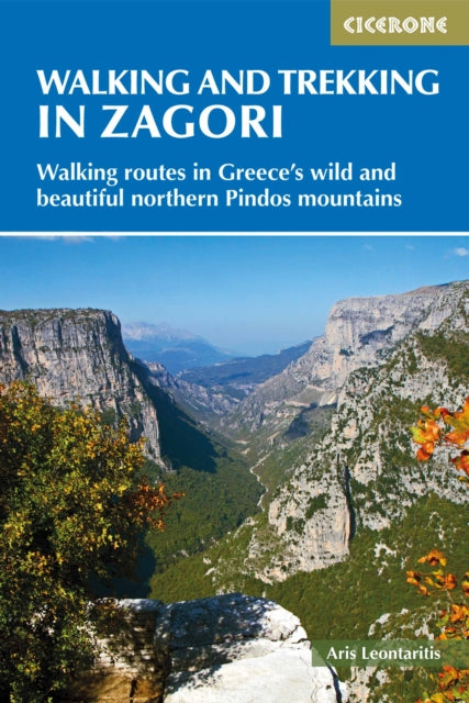 Book cover of: Walking and Trekking in Zagori. By: Aris-Dimitrios Leontaritis