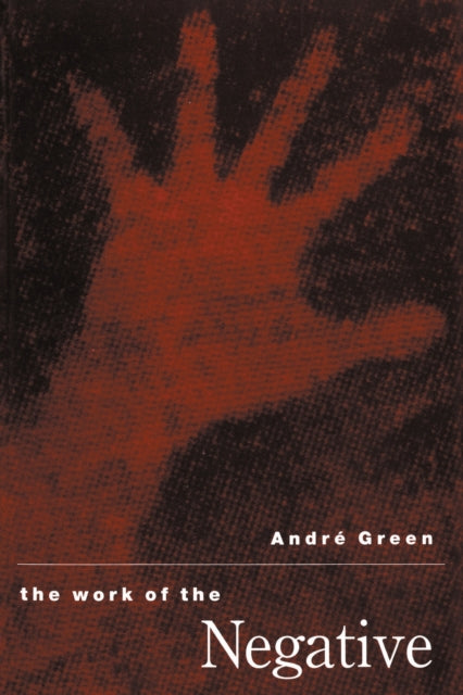 Book cover of: Work of the Negative