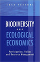 Book cover of: Biodiversity and Ecological Economics. By: Luca Tacconi