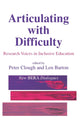 Book cover of: Articulating with Difficulty