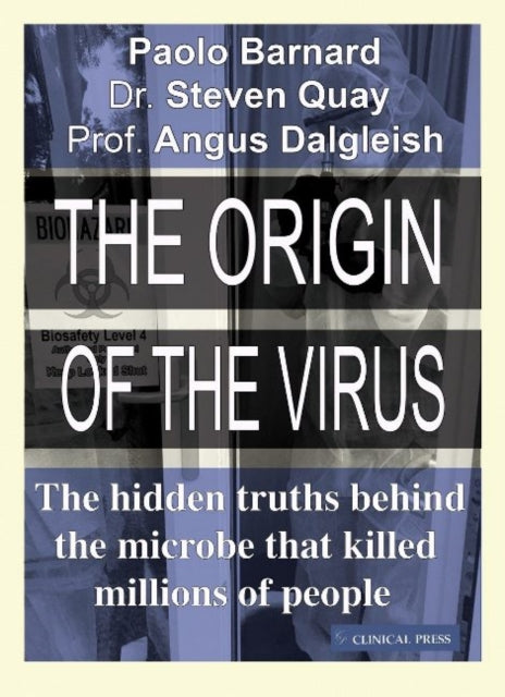 Book cover of: Origin of the Virus. By: Paolo Barnard