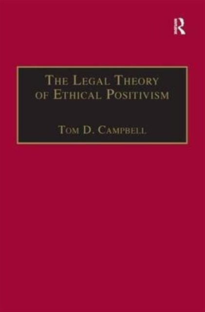 Book cover of: Legal Theory of Ethical Positivism