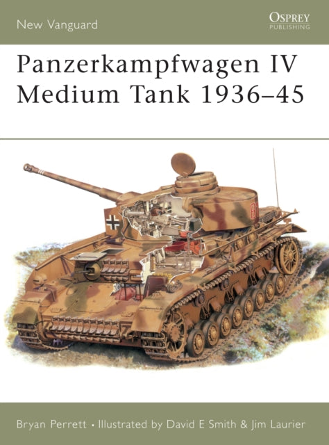 Book cover of: Panzerkampfwagen IV Medium Tank 1936–45. By: Bryan Perrett