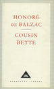 Book cover of: Cousin Bette. By: Honoré de Balzac
