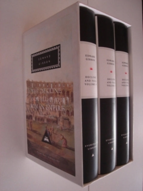 Book cover of: Decline and Fall of the Roman Empire: Vols 1-3. By: Edward Gibbon