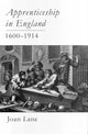 Book cover of: Apprenticeship In England, 1600-1914