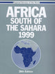 Book cover of: Africa South Of Sahara 1999. By: 1999 28th