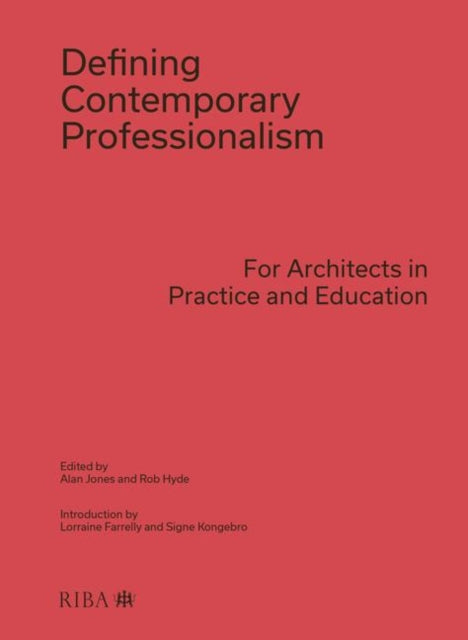 Book cover of: Defining Contemporary Professionalism. By: Alan Jones