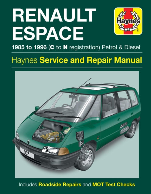 Renault Espace bensiin ja diisel (85–96) C kuni N