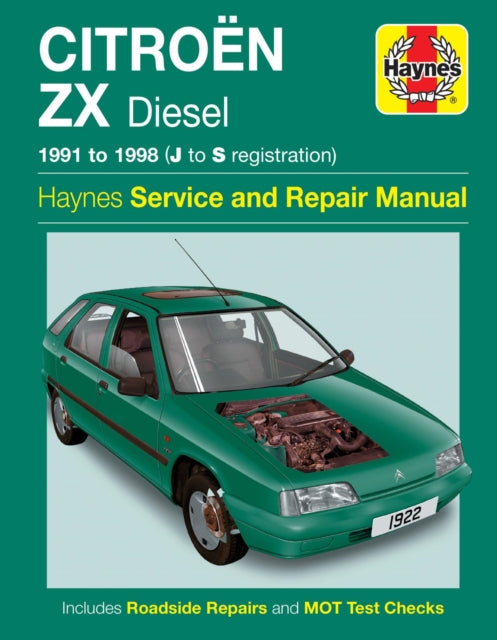 Citroen ZX diisel (91 - 98) Haynesi remondikäsiraamat