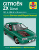 Citroen ZX diisel (91 - 98) Haynesi remondikäsiraamat