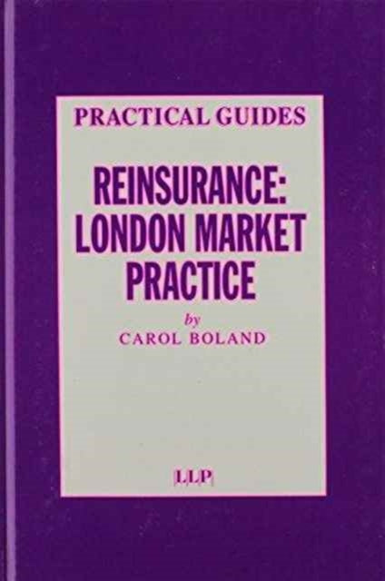 Book cover of: Reinsurance. By: Carol Boland