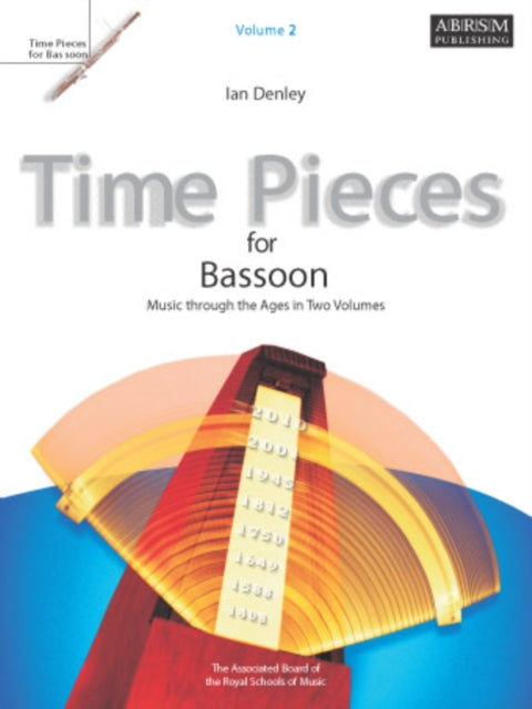 Book cover of: Time Pieces for Bassoon, Volume 2. By: Ian Denley